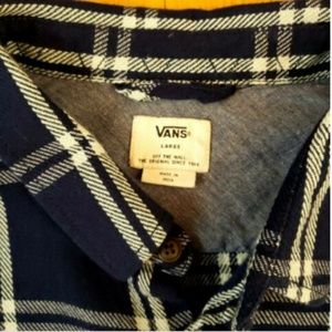 Vans Shirts - Vans Off The Wall Plaid Button Front Vans Shirts - Vans Off The Wall Plaid Button Front